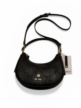 Nine West New With Tags Black Top Handle With Removable Straps